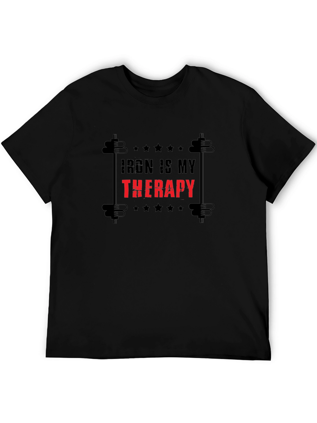 Iron Therapy T-Shirt - Weightlifting Gym Motivation