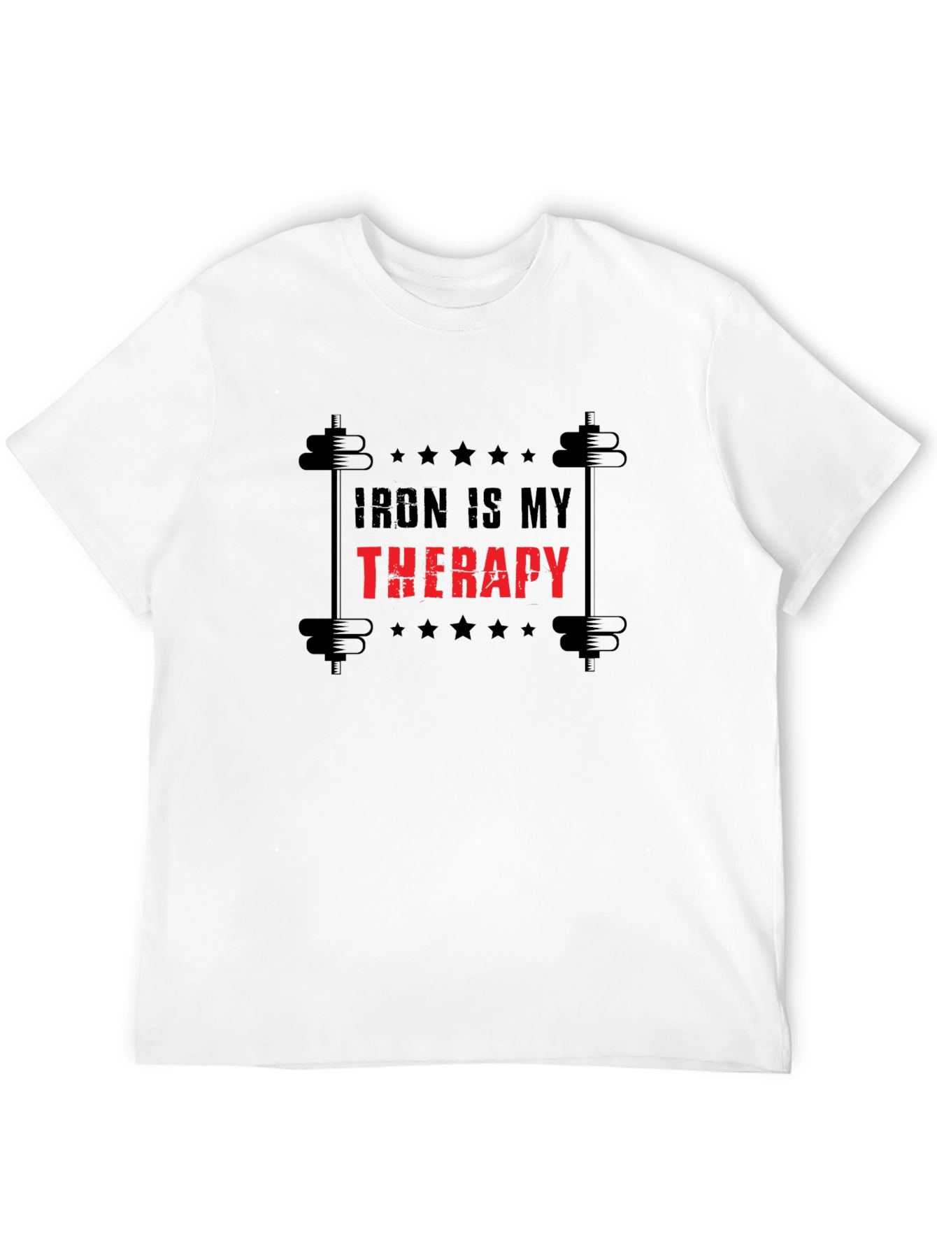 Iron Therapy T-Shirt - Weightlifting Gym Motivation