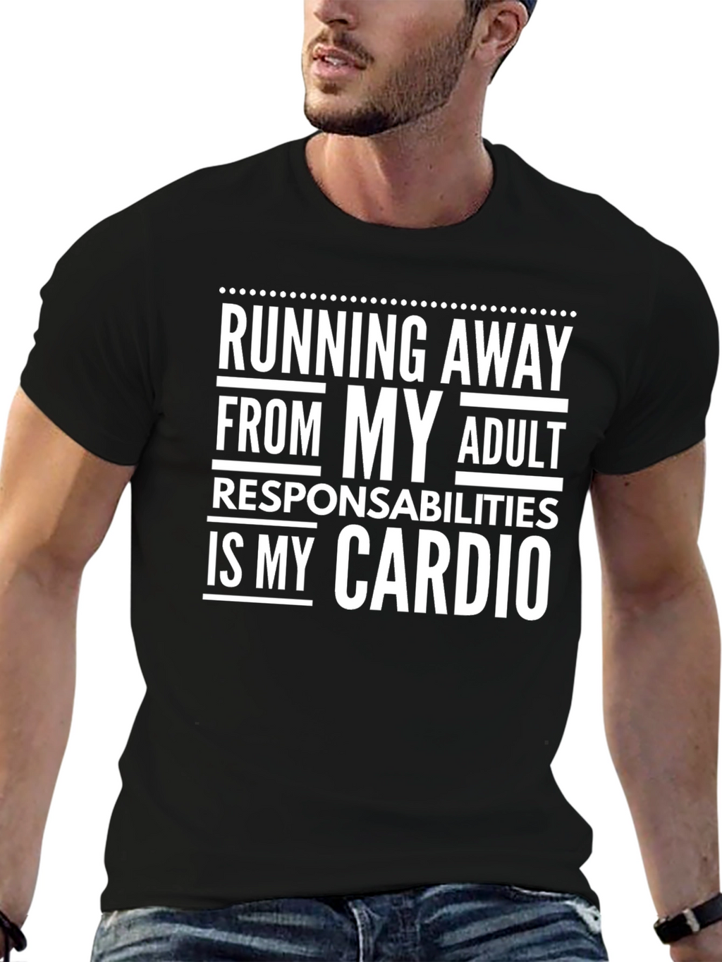 Running Away From My Adult Responsibilities T-Shirt