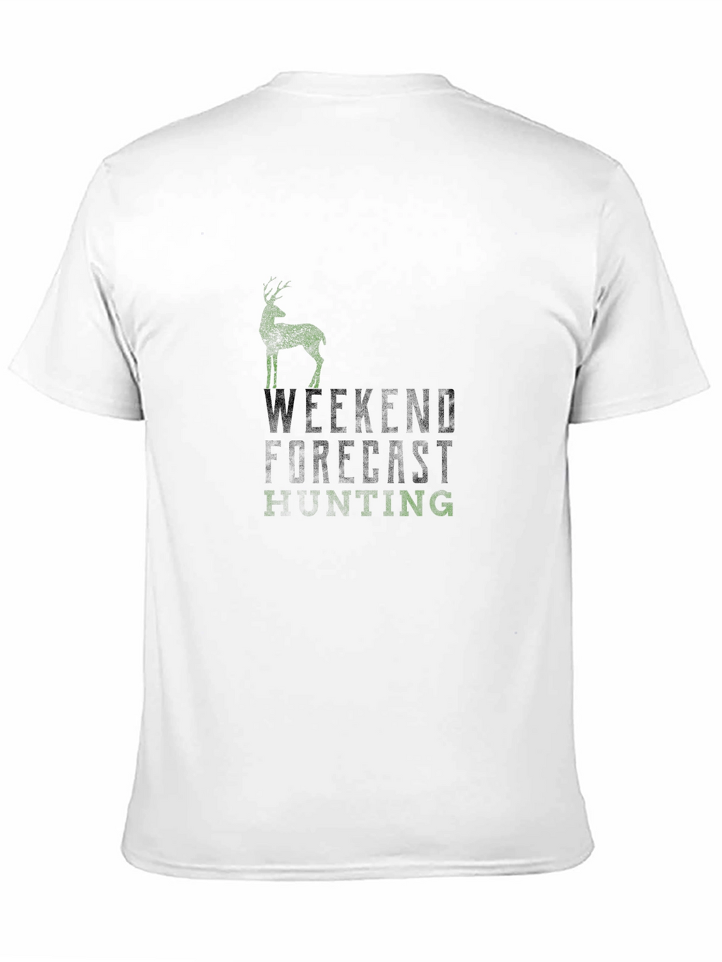 Weekend Forecast Hunting Black T-Shirt