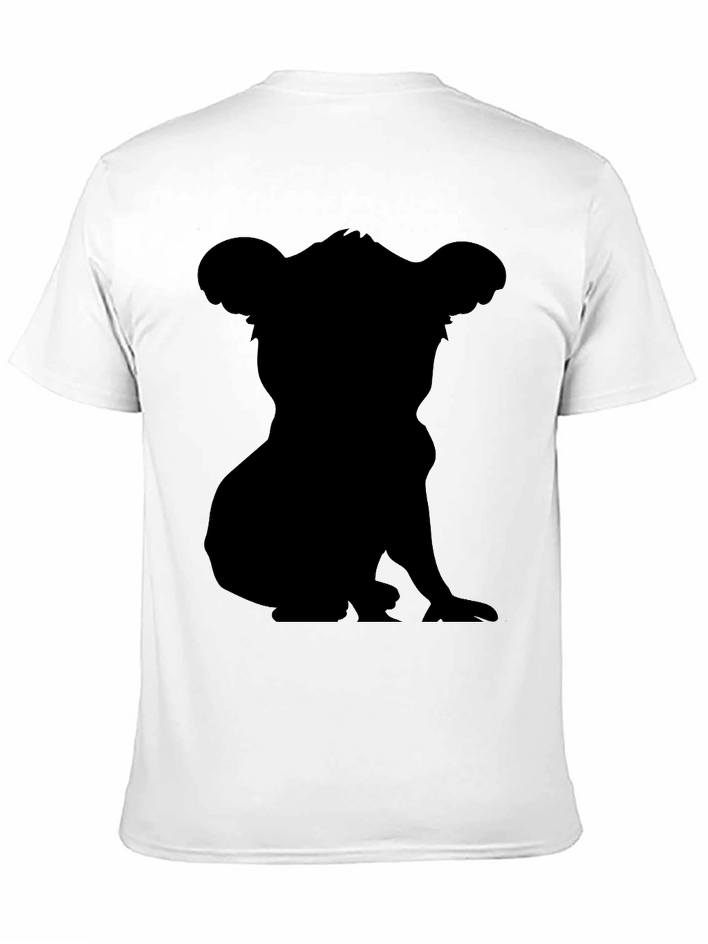 Koala Silhouette Graphic Tee - Soft Cotton Blend