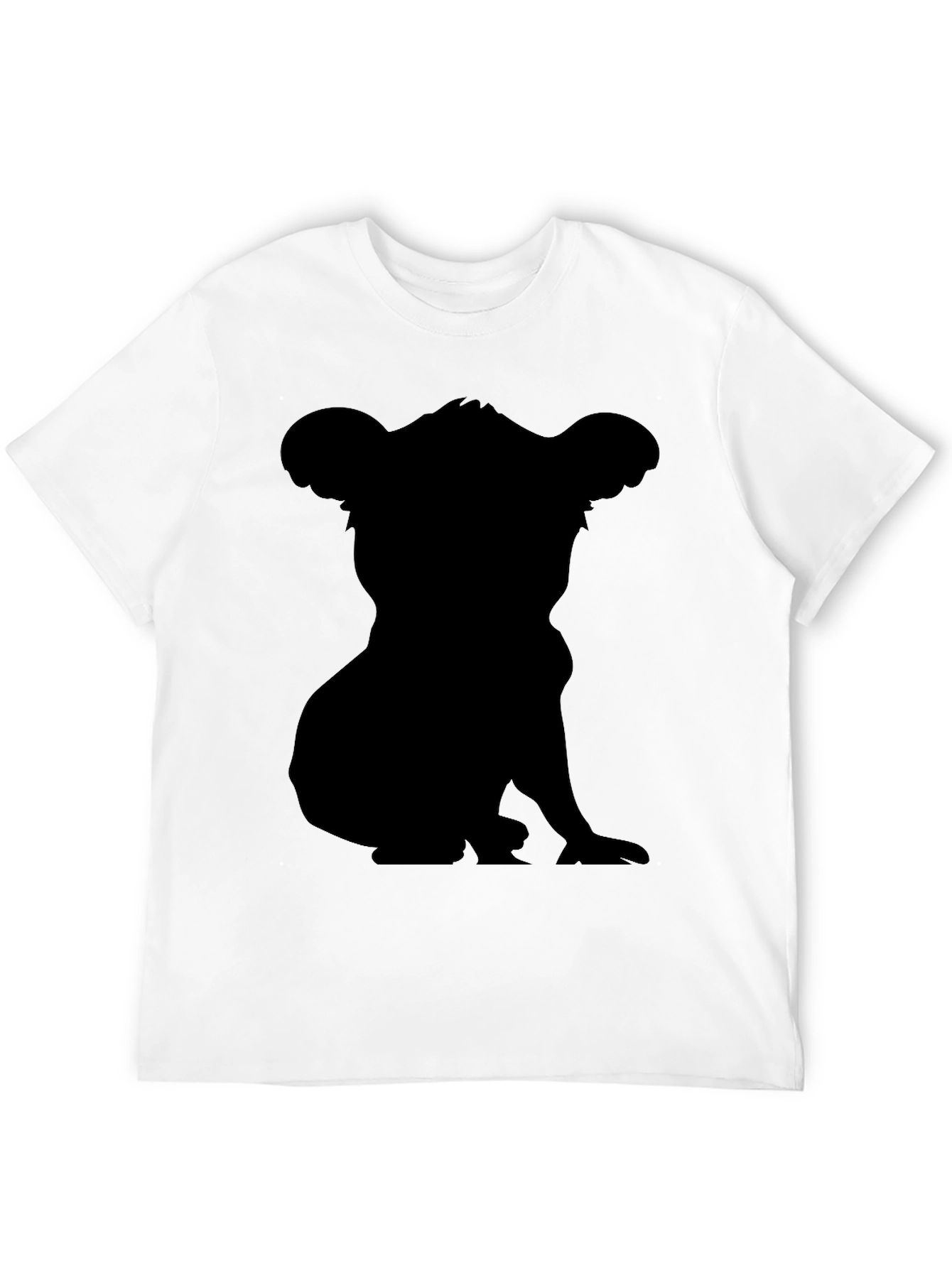 Koala Silhouette Graphic Tee - Soft Cotton Blend