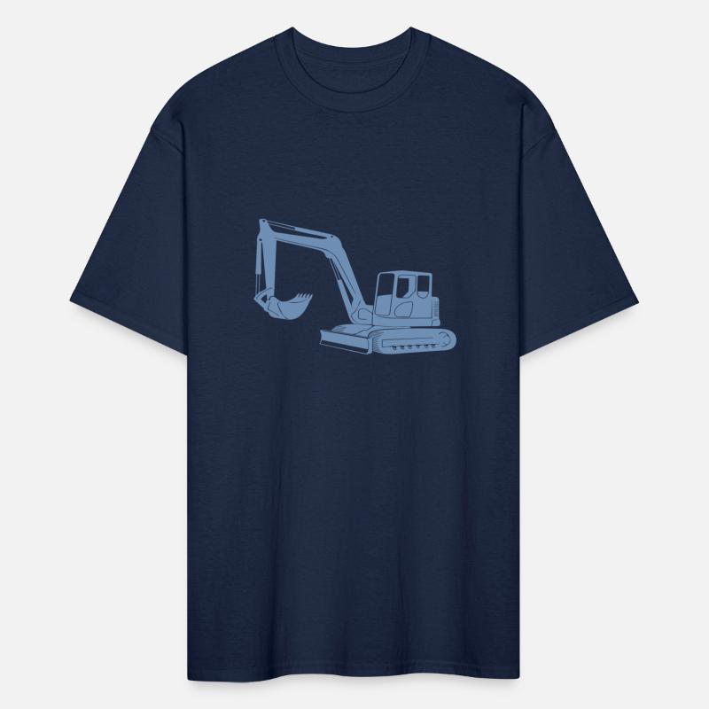 Excavator Driver Silhouette - Construction