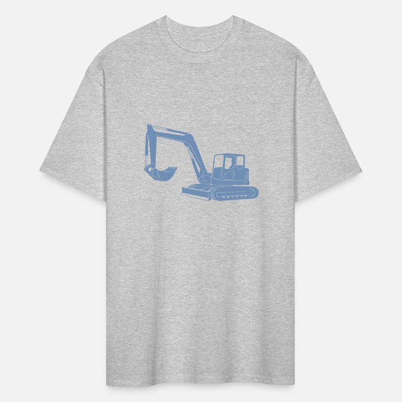 Excavator Driver Silhouette - Construction