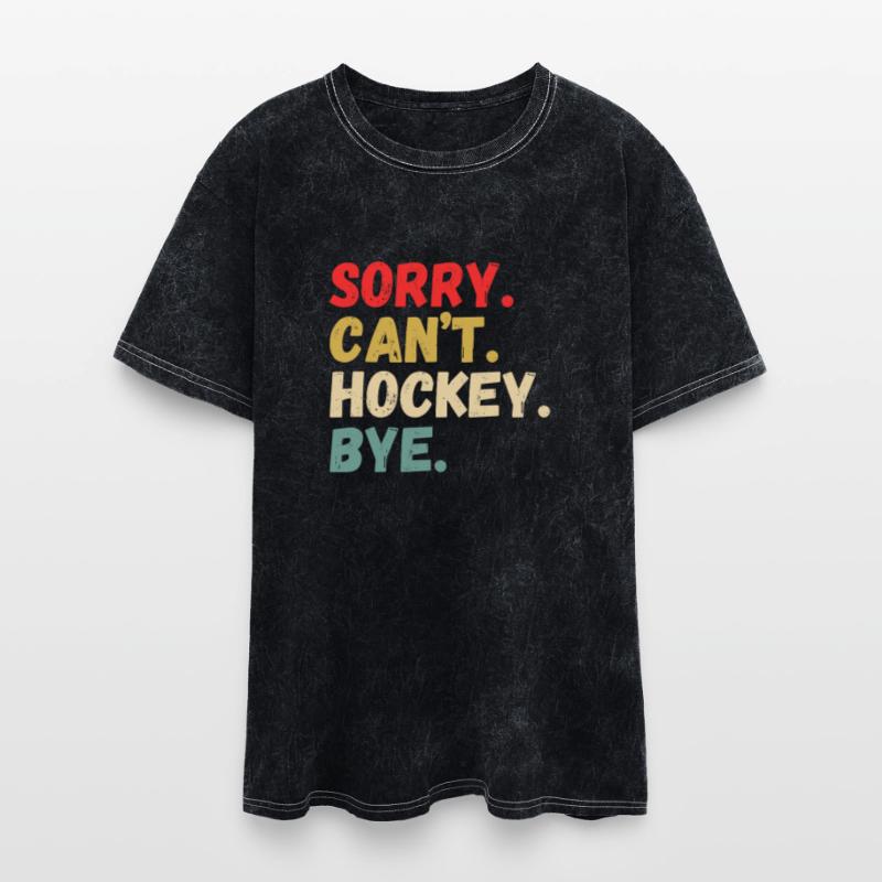 Expressive Hockey and Sorry Meme Quote Design