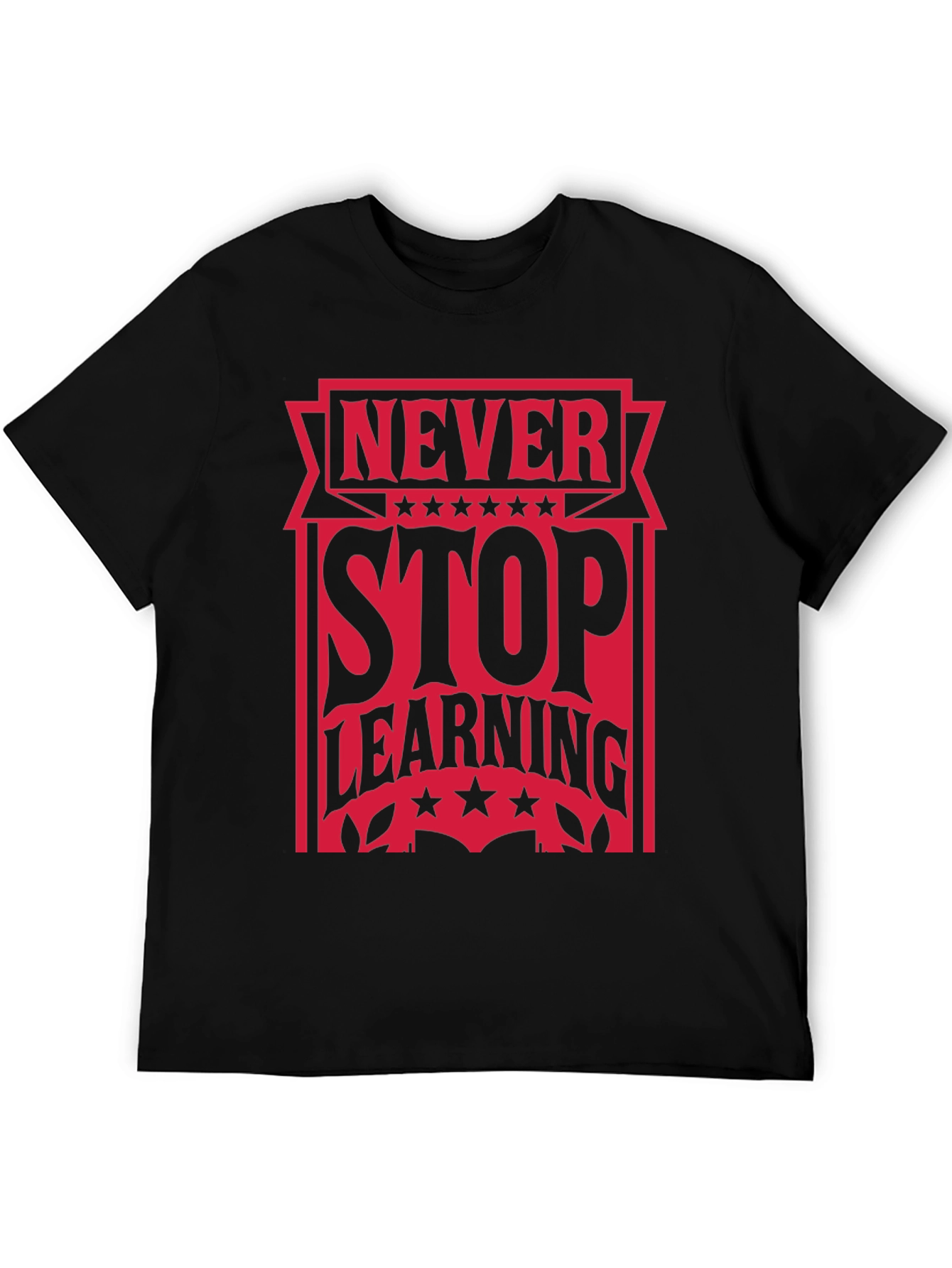 Never Stop Learning Graphic Tee
