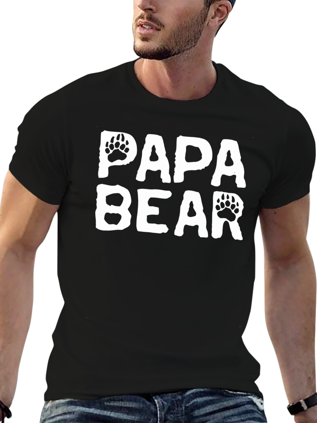 Papa Bear T-Shirt - Fathers Day Gift