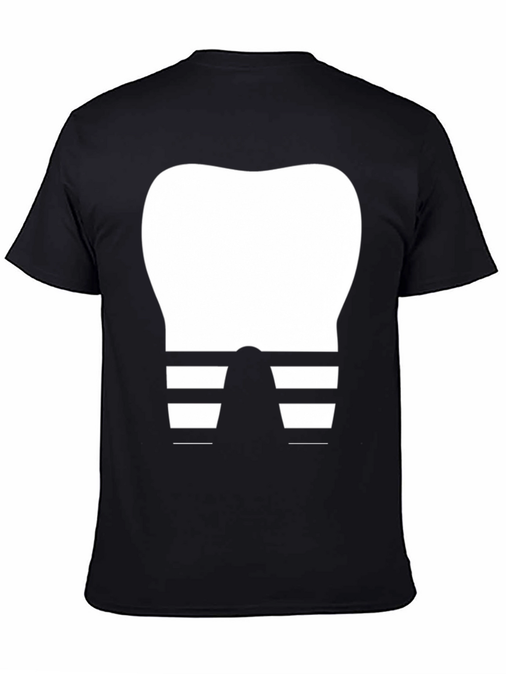 Dental Humor T-Shirt - Tooth with Braces Design
