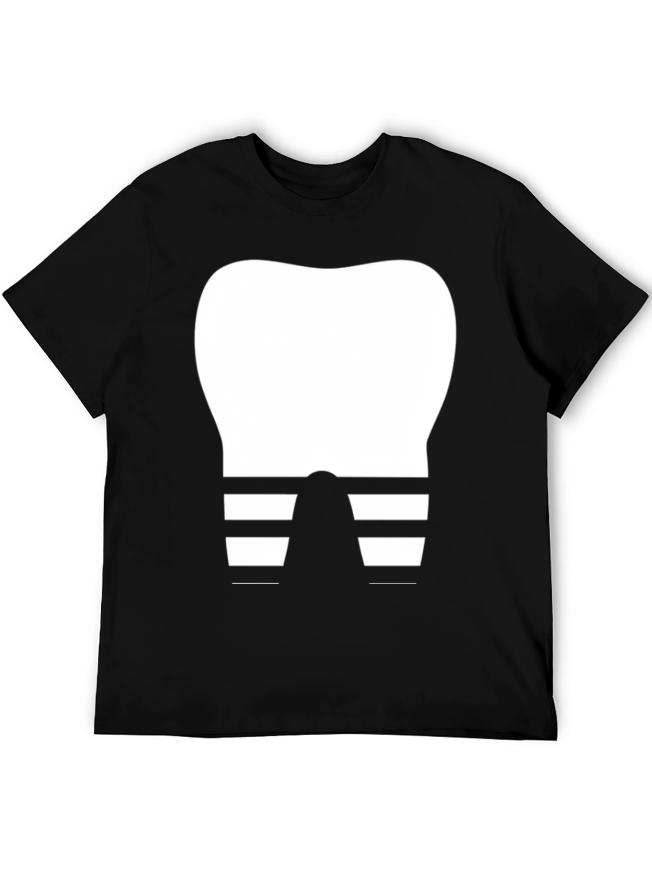 Dental Humor T-Shirt - Tooth with Braces Design