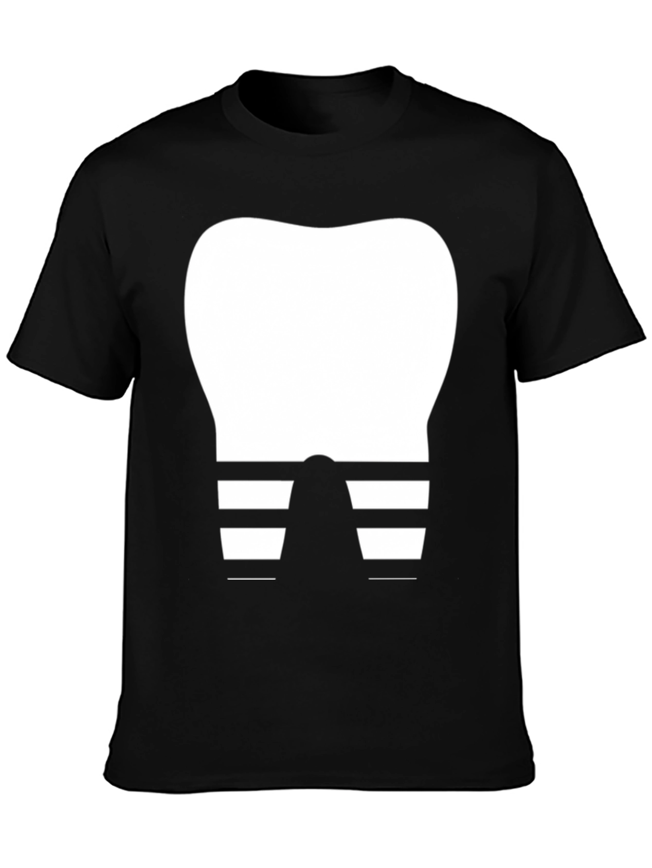 Dental Humor T-Shirt - Tooth with Braces Design