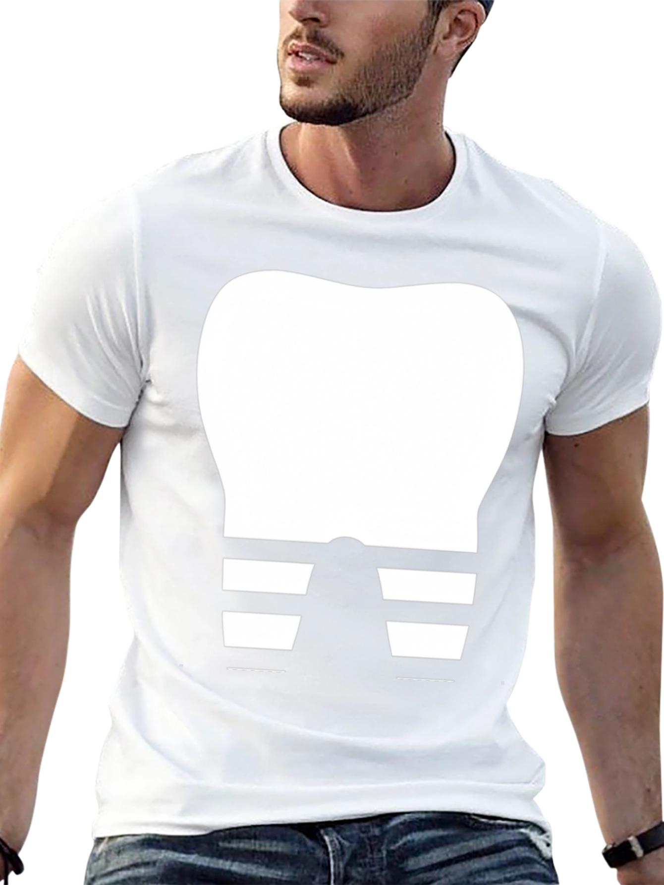 Dental Humor T-Shirt - Tooth with Braces Design