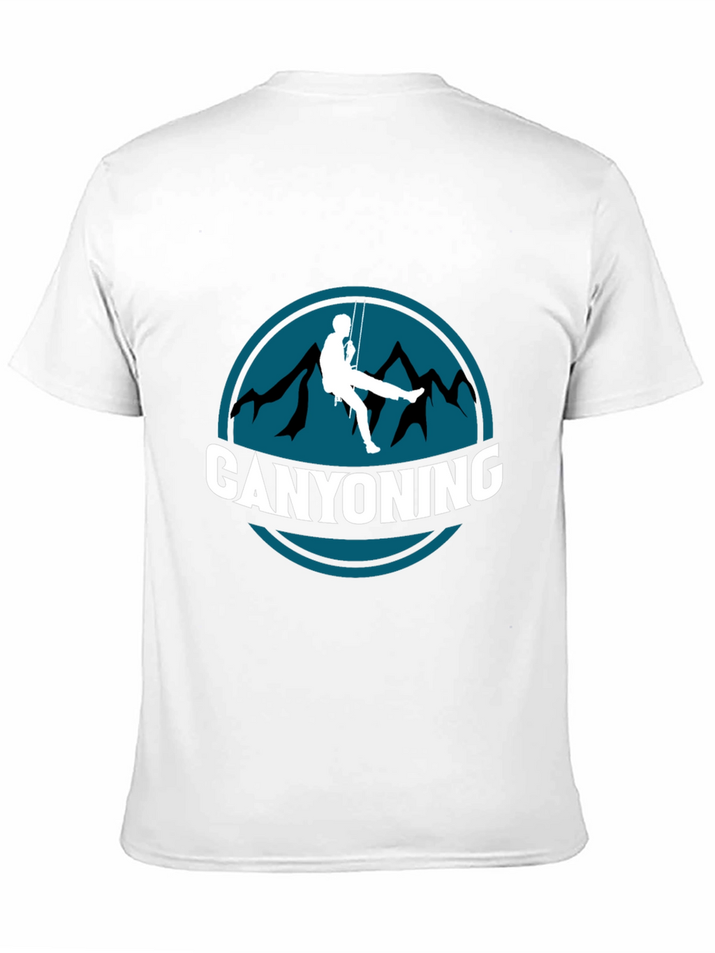 Canyoning Graphic Tee - Adventure Black T-Shirt
