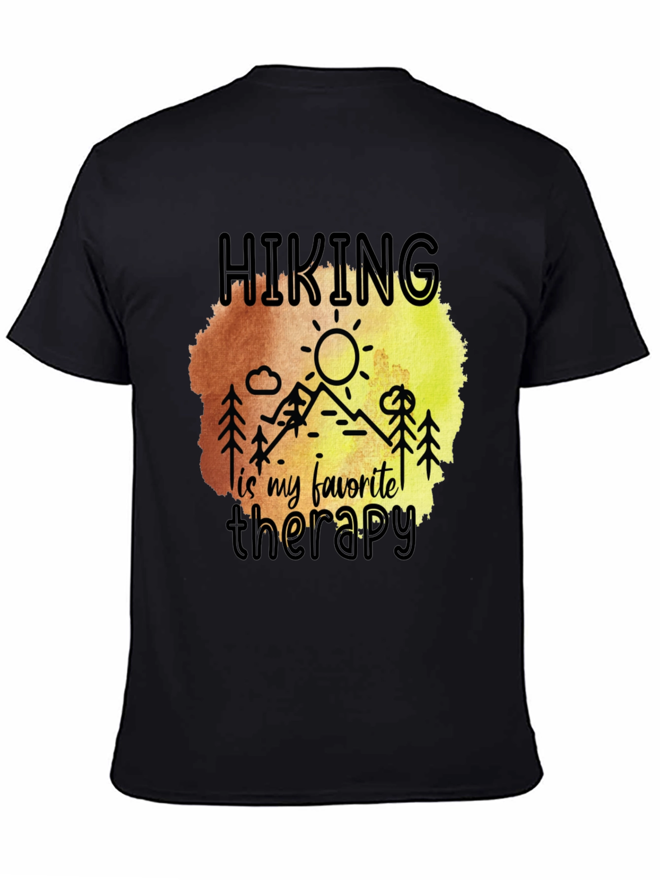 Hiking Therapy T-Shirt - Nature Lover Apparel