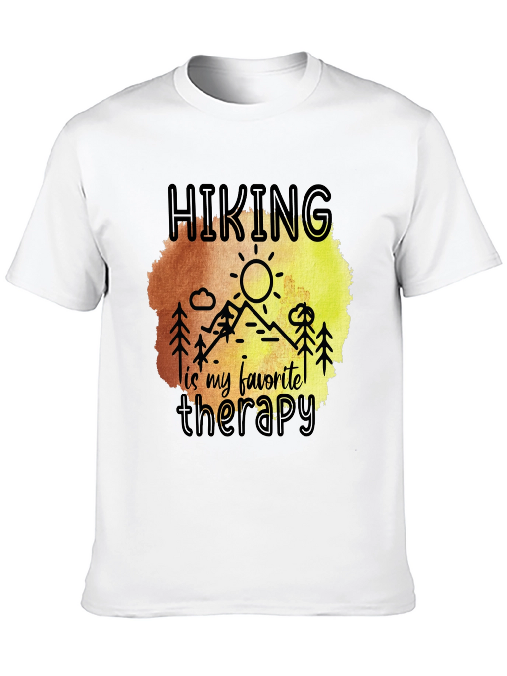 Hiking Therapy T-Shirt - Nature Lover Apparel