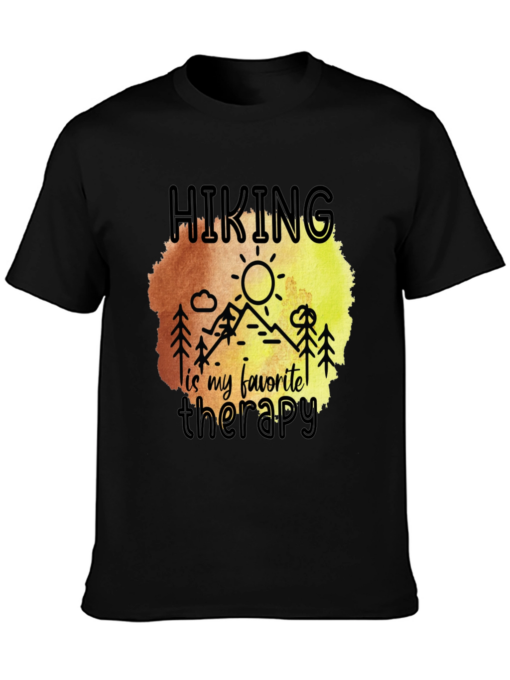 Hiking Therapy T-Shirt - Nature Lover Apparel