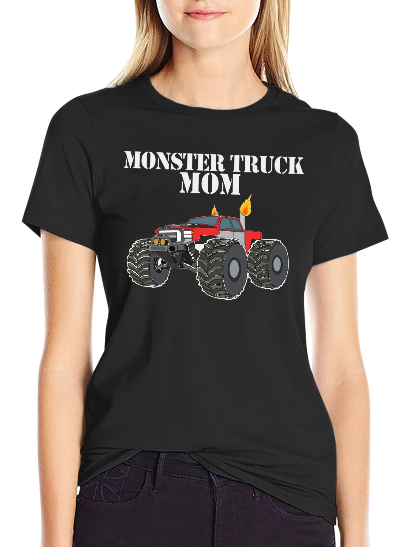 Monster Truck Mom T-Shirt - Graphic Tee