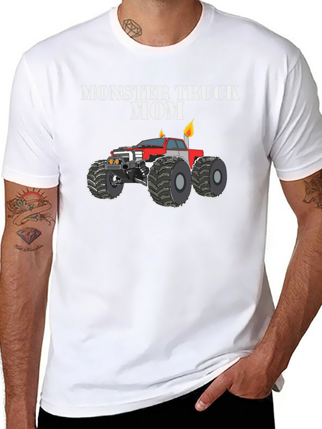 Monster Truck Mom T-Shirt - Graphic Tee