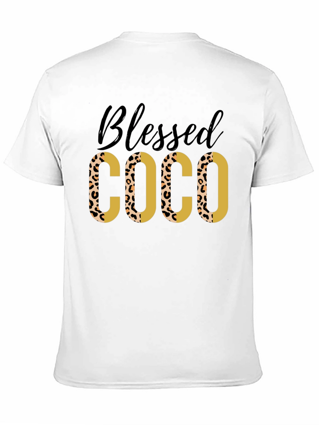 Blessed COCO Leopard Print Tee