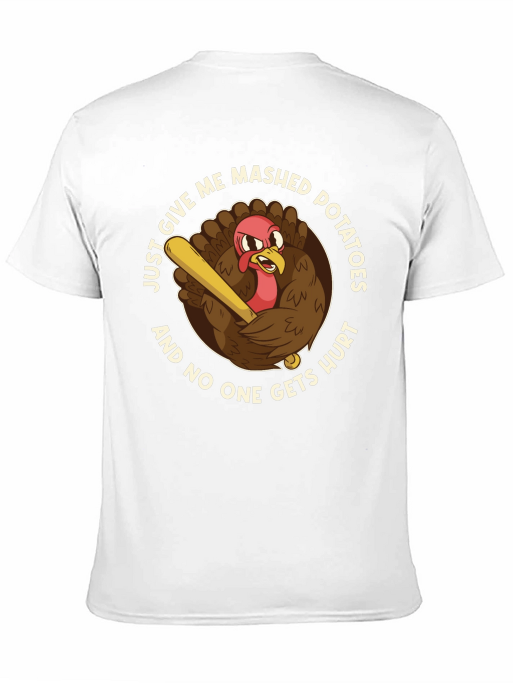 Mashed Potatoes Turkey Funny T-Shirt