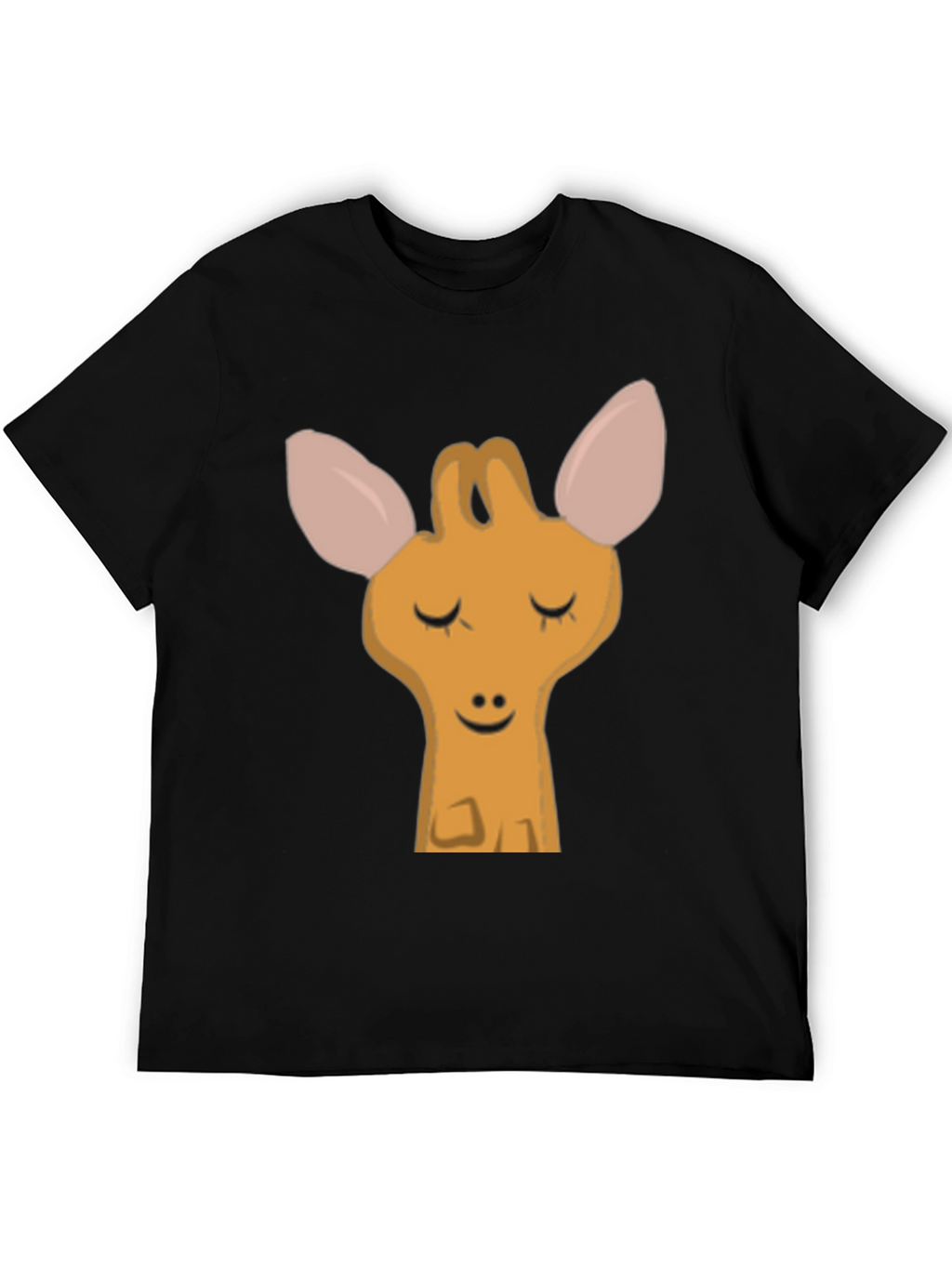 Cute Giraffe Graphic T-Shirt