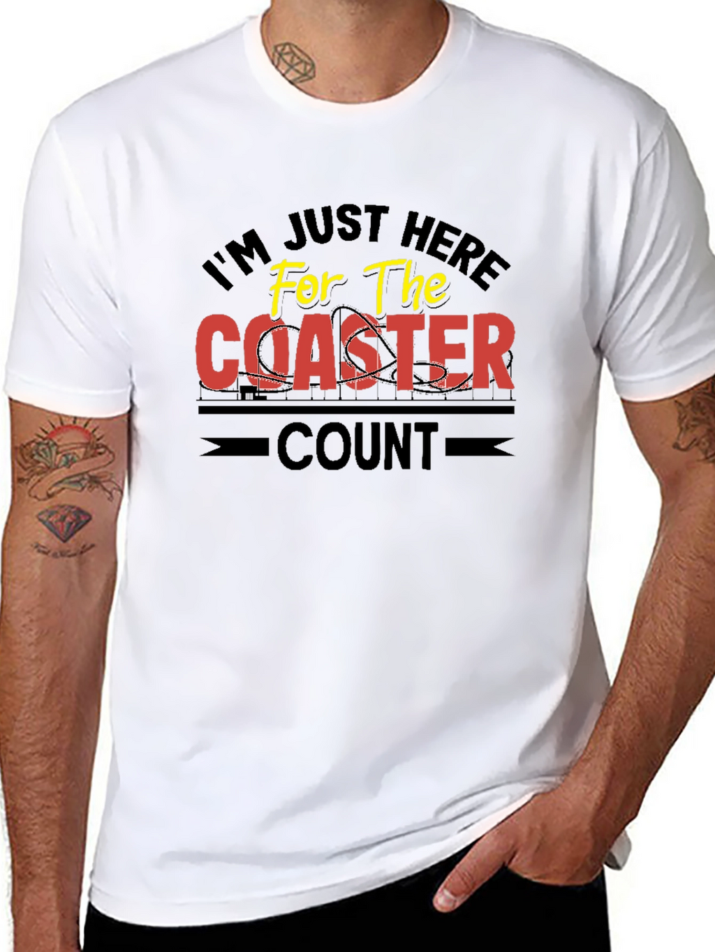 Coaster Count Graphic Tee