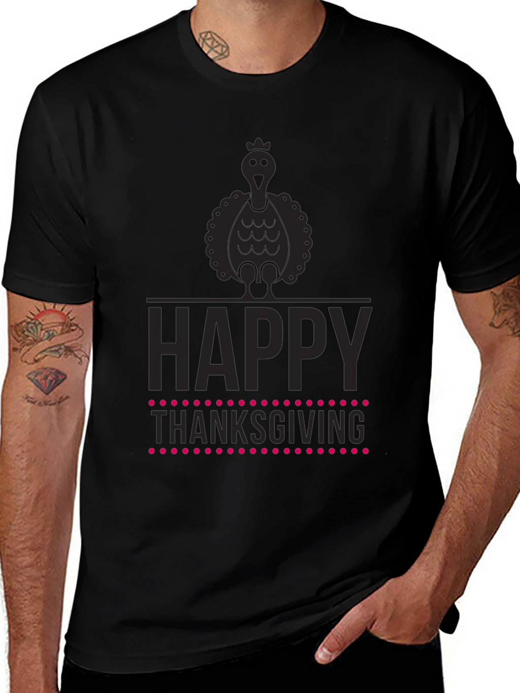 Happy Thanksgiving Turkey T-Shirt