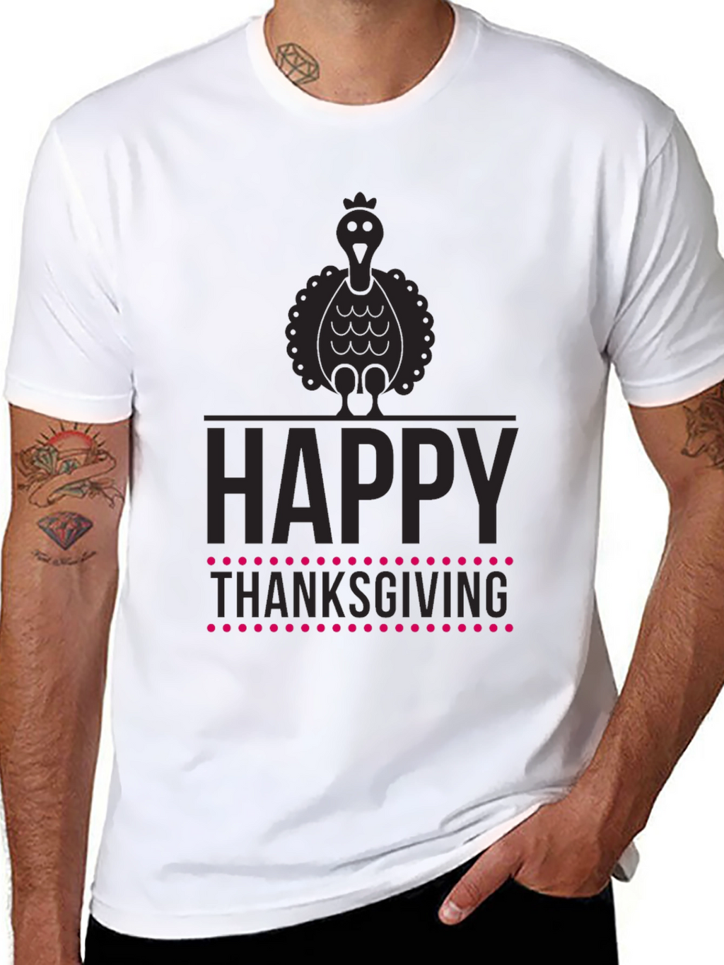 Happy Thanksgiving Turkey T-Shirt