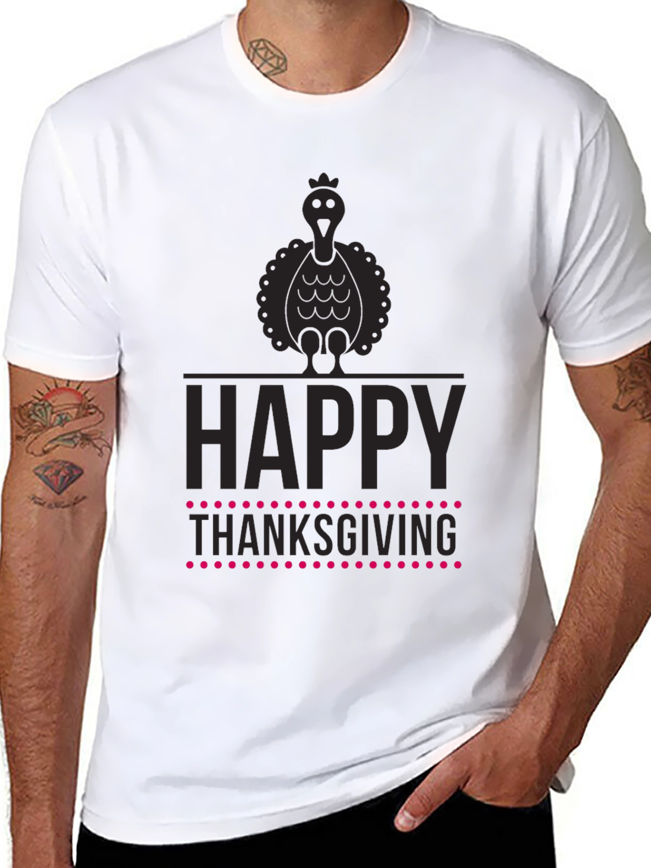 Happy Thanksgiving Turkey T-Shirt