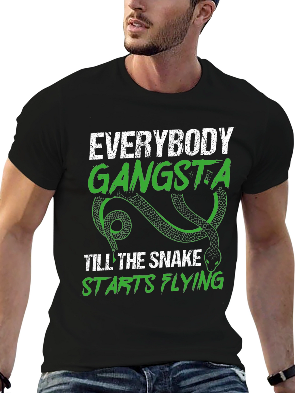 Everybody Gangsta Snake T-Shirt