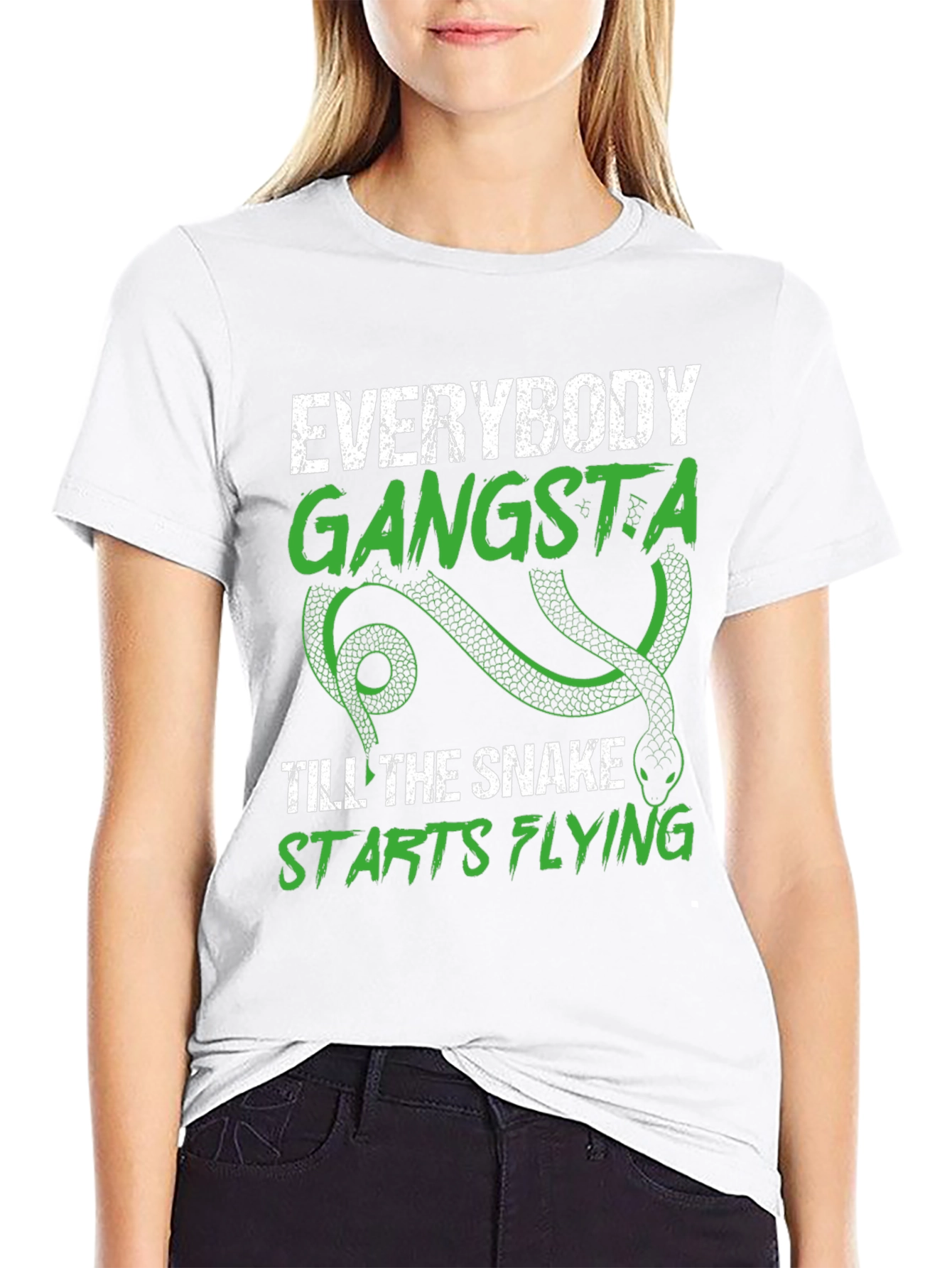 Everybody Gangsta Snake T-Shirt