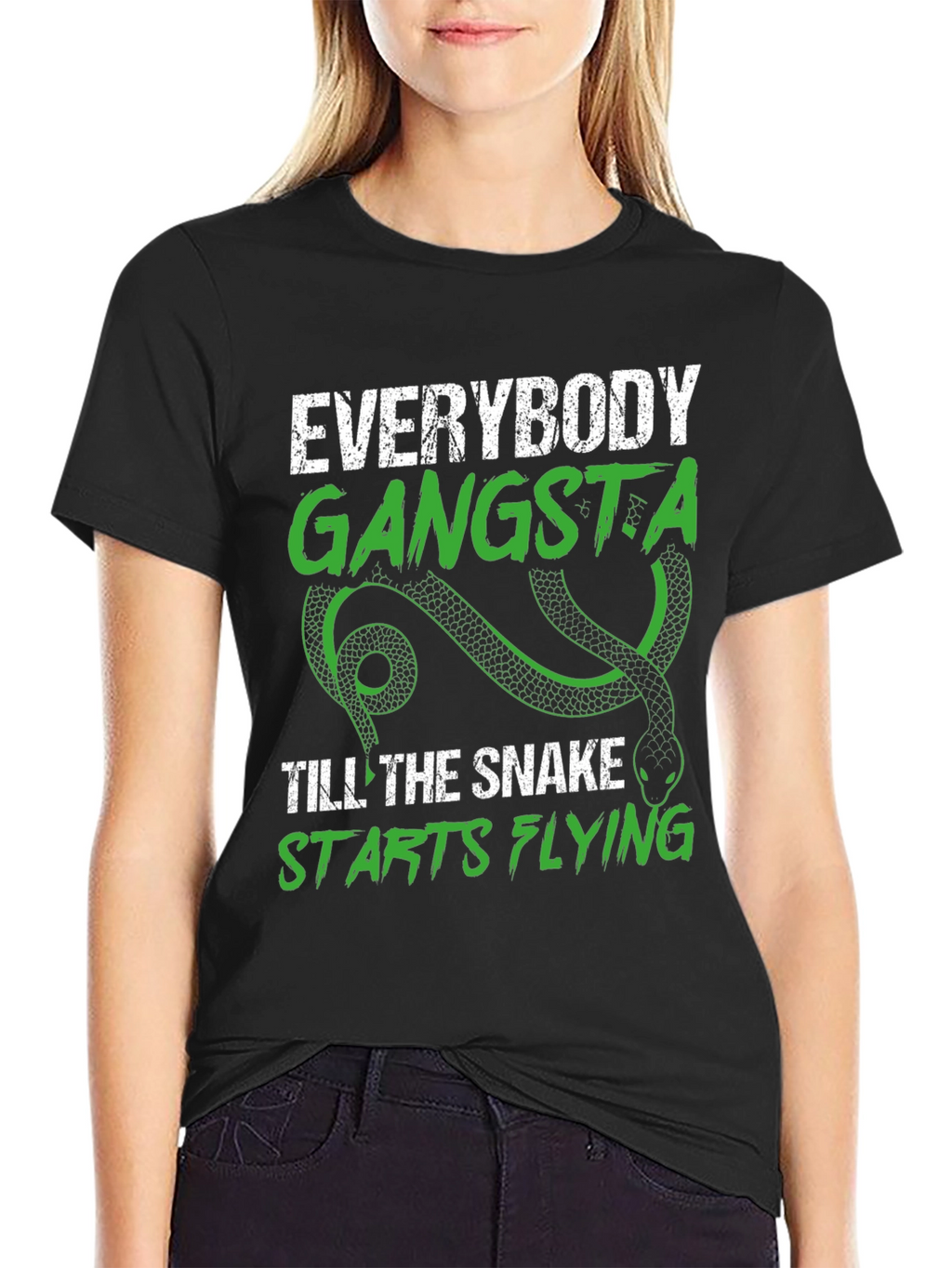 Everybody Gangsta Snake T-Shirt