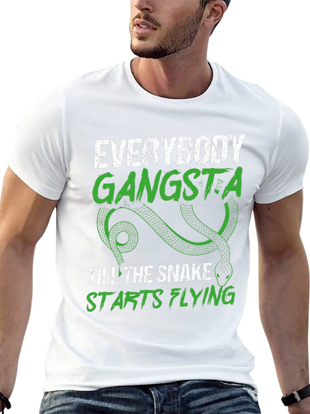 Everybody Gangsta Snake T-Shirt