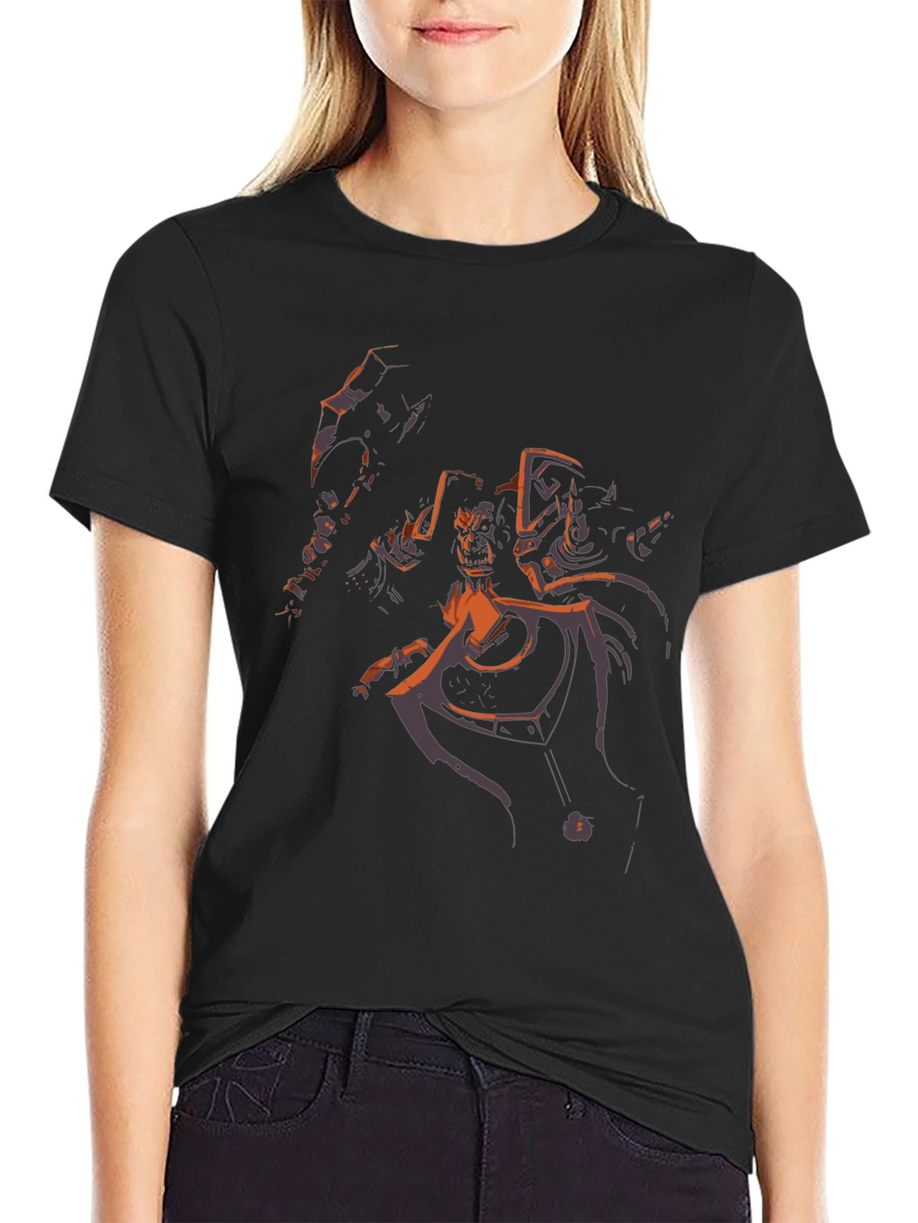 Dark Knight Graphic Tee - Mens Black T-Shirt
