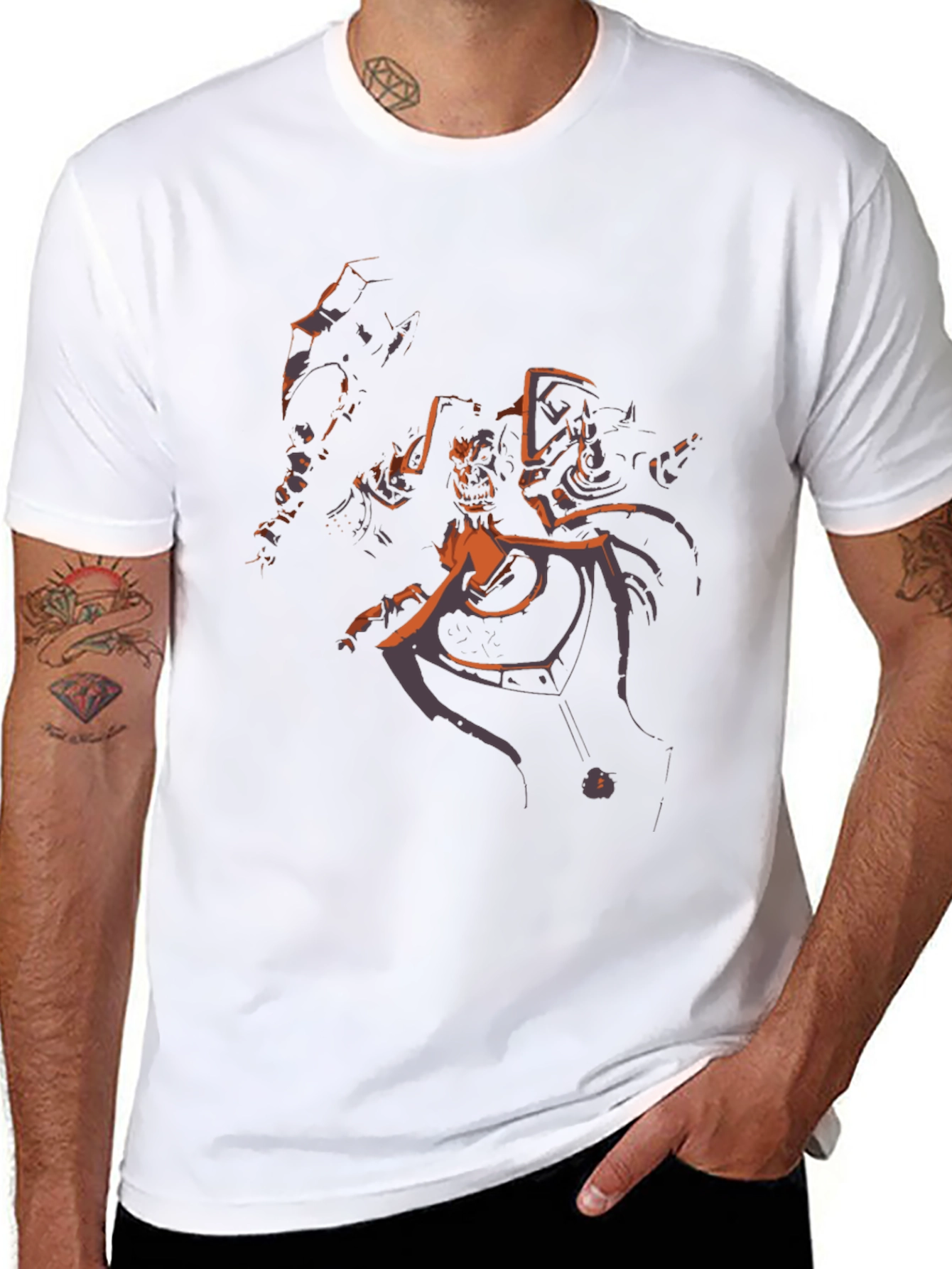 Dark Knight Graphic Tee - Mens Black T-Shirt