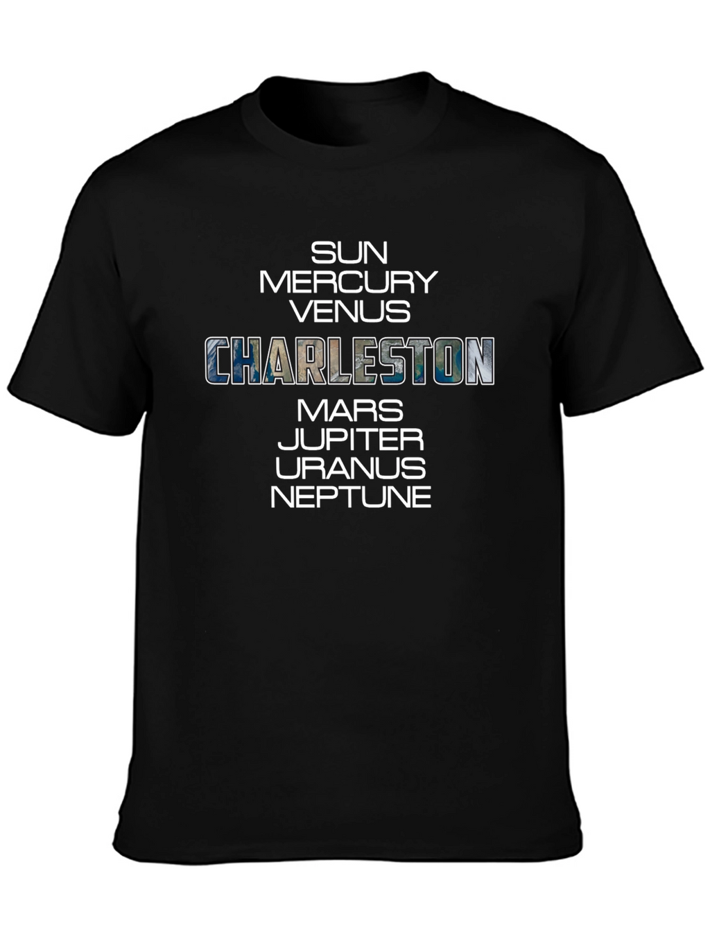 Planets Charleston T-Shirt City Pride Tee