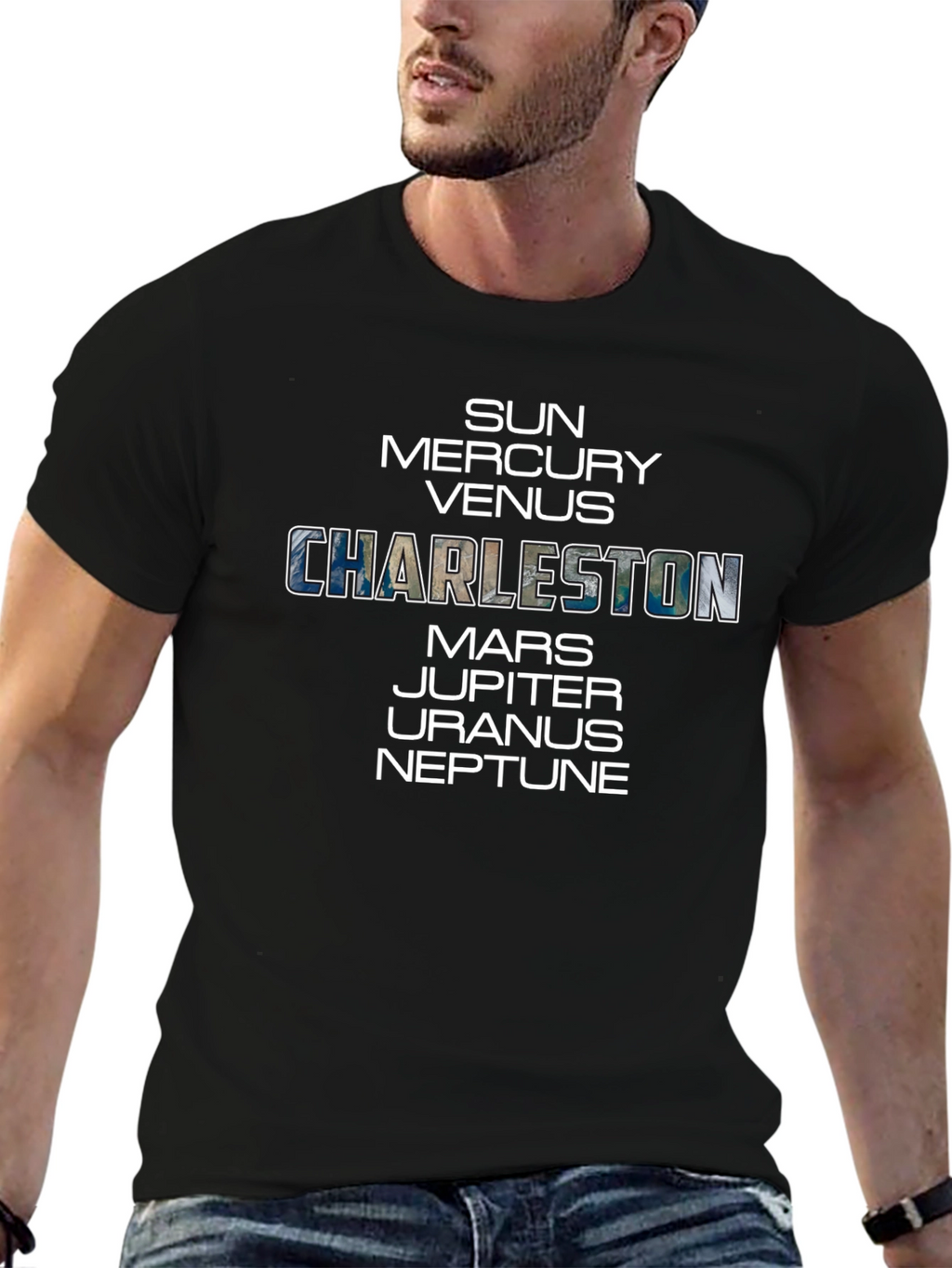 Planets Charleston T-Shirt City Pride Tee