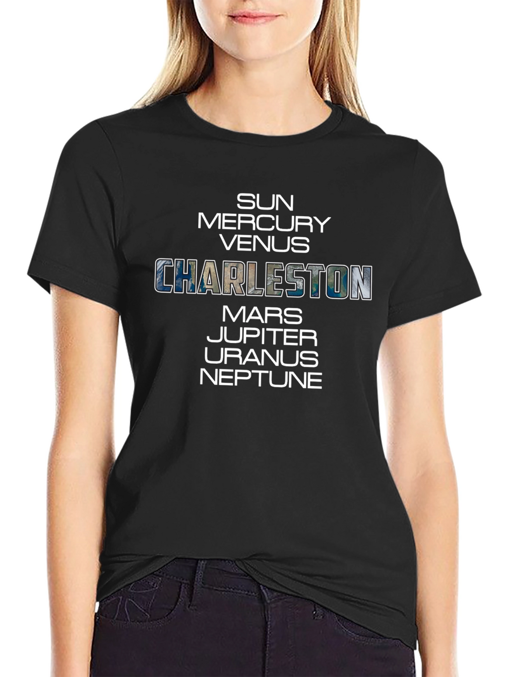 Planets Charleston T-Shirt City Pride Tee