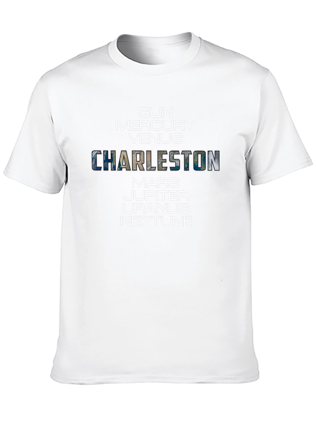 Planets Charleston T-Shirt City Pride Tee