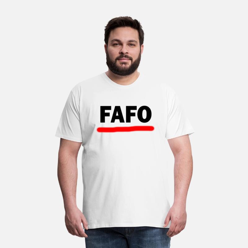 FAFO with Red underline