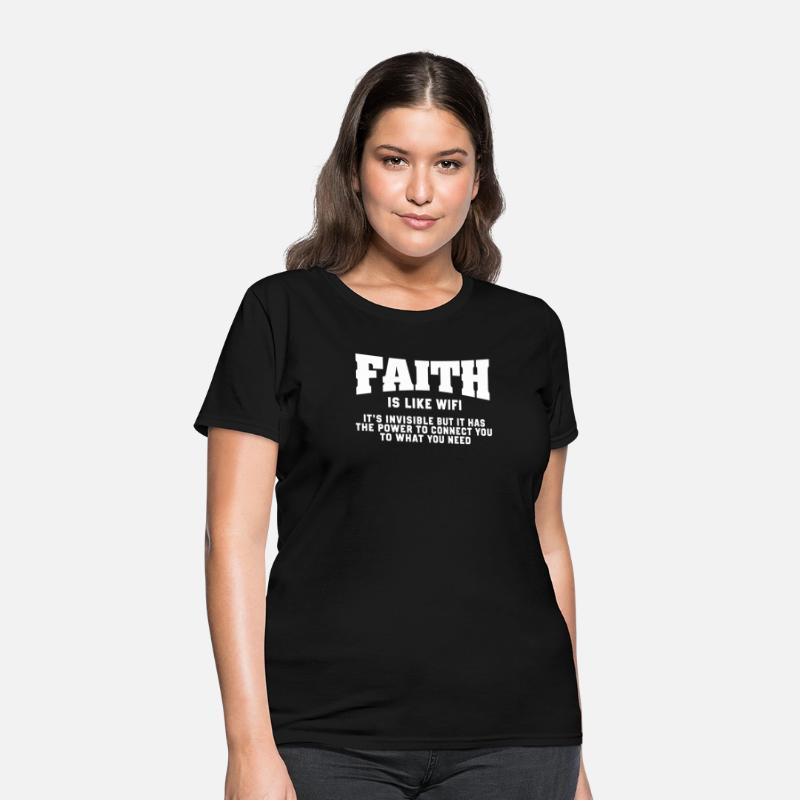 Faith Is Like Wifi - Funny Christian Pastoral
