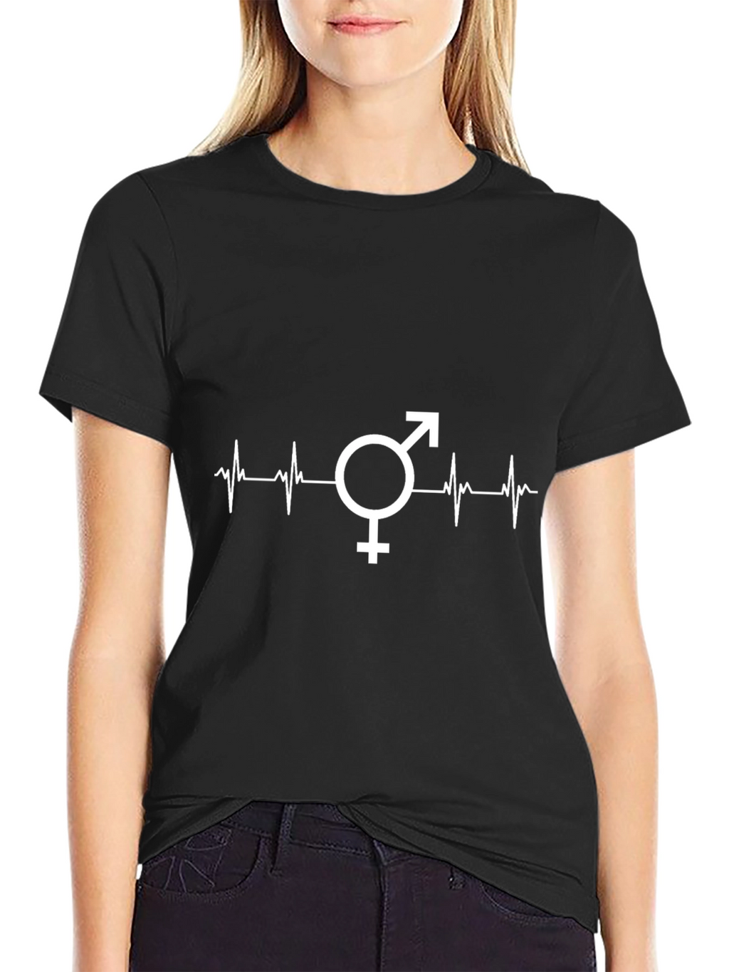Gender Equality Heartbeat T-Shirt