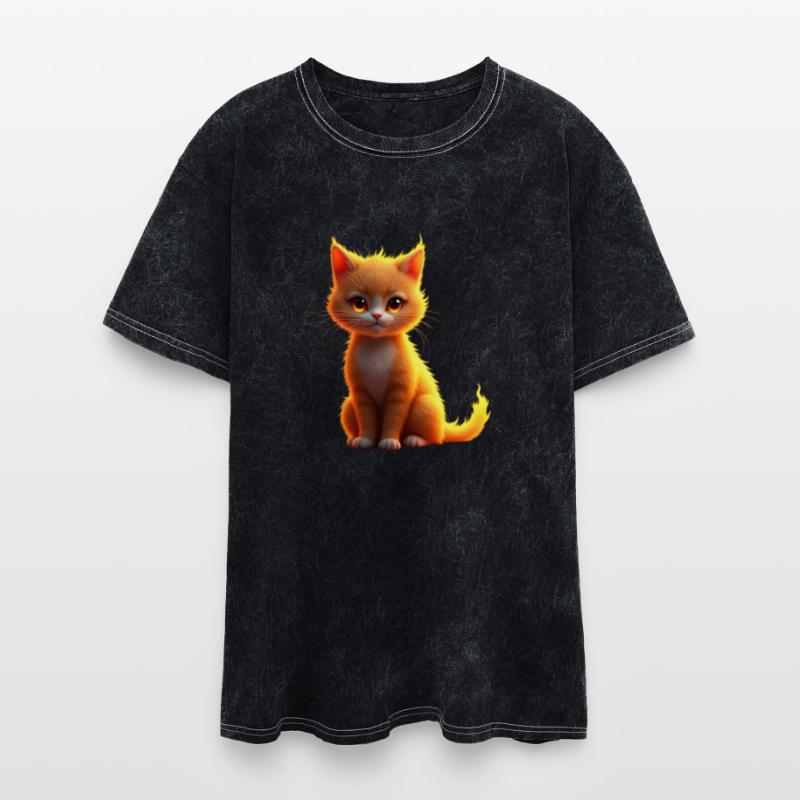 Fiery Kitten Charm