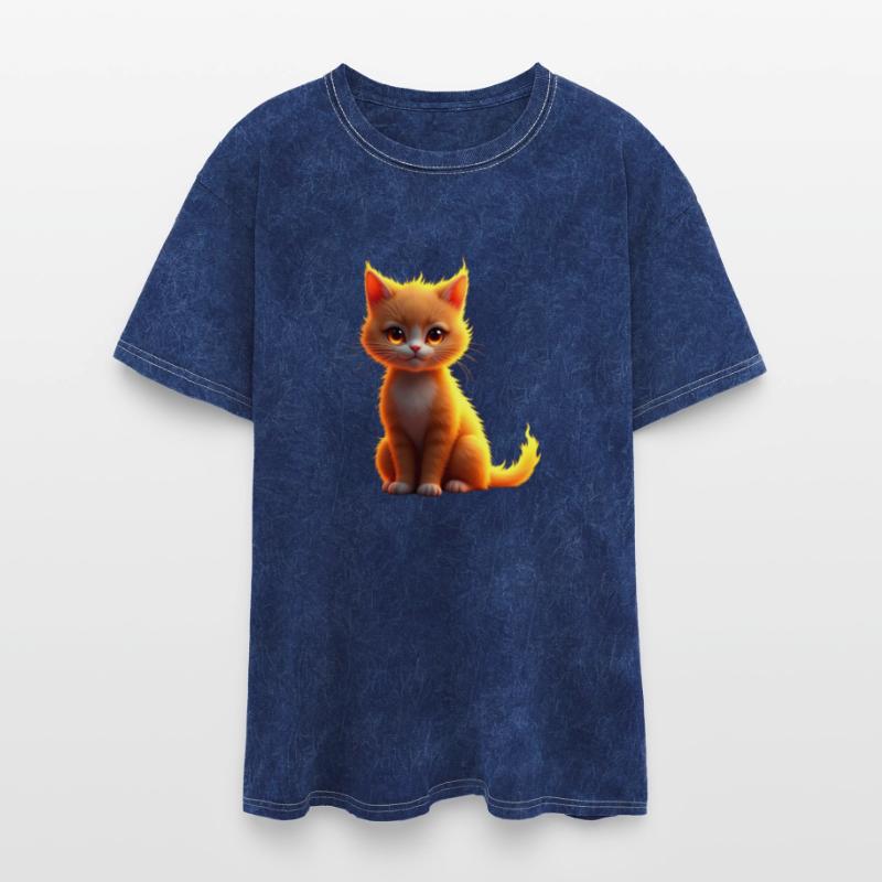 Fiery Kitten Charm