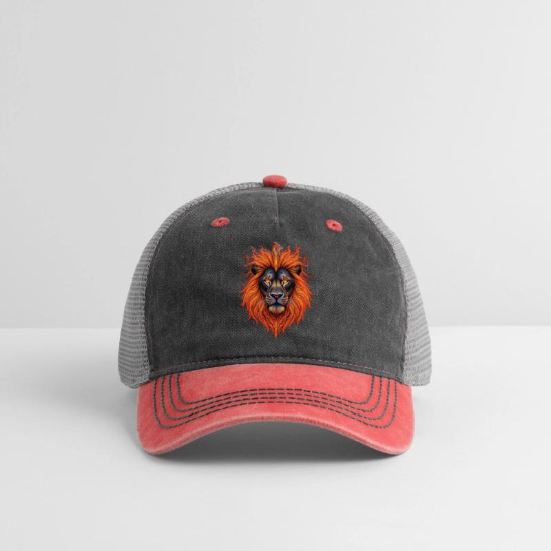 Fiery Lion Majesty Design