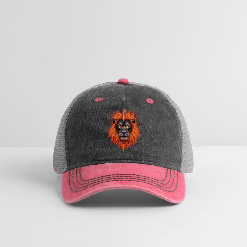 Fiery Lion Majesty Design