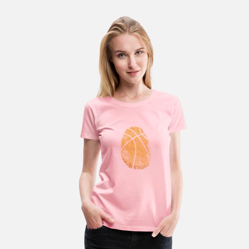 Fingerprint Basketball Ball Sports America