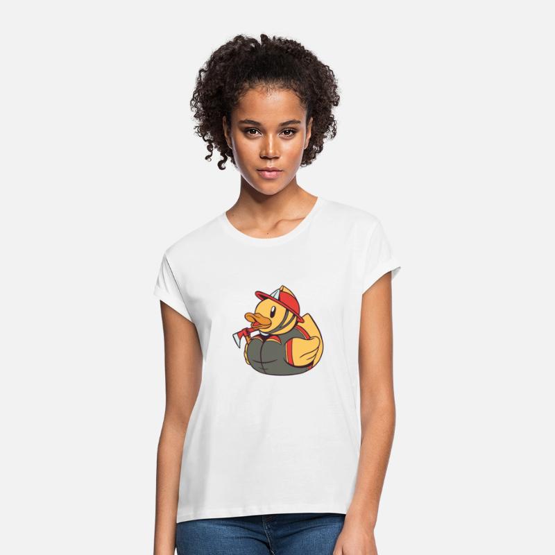 Firefighter rubber duck