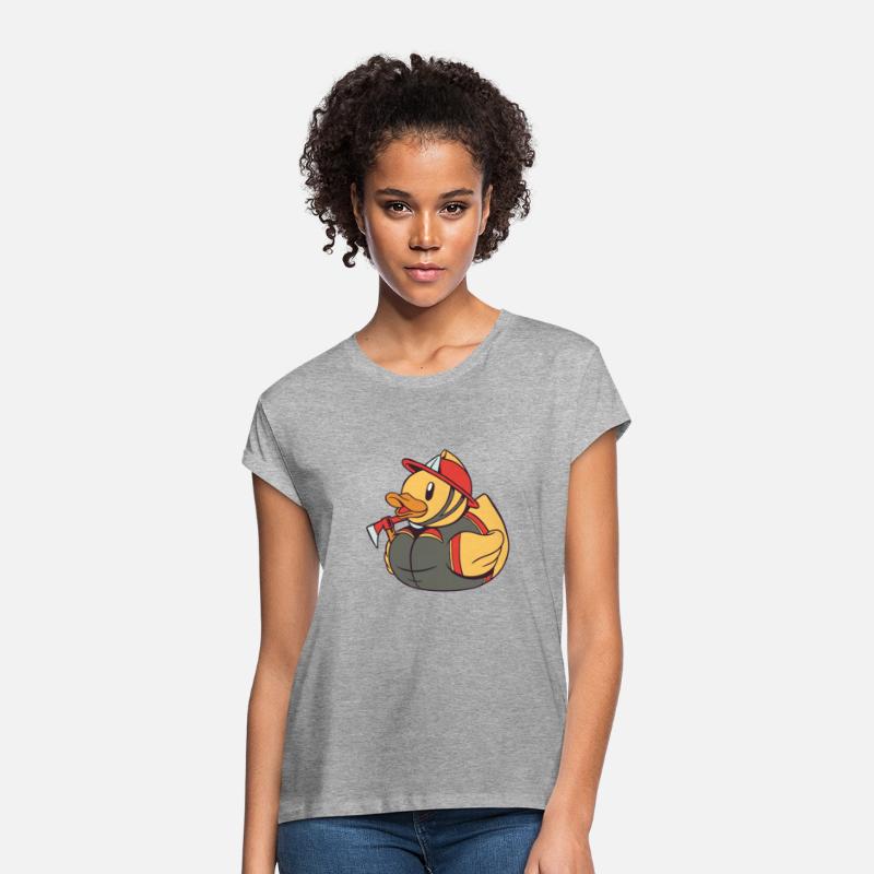 Firefighter rubber duck