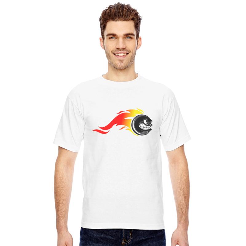 Flaming Bowling Ball