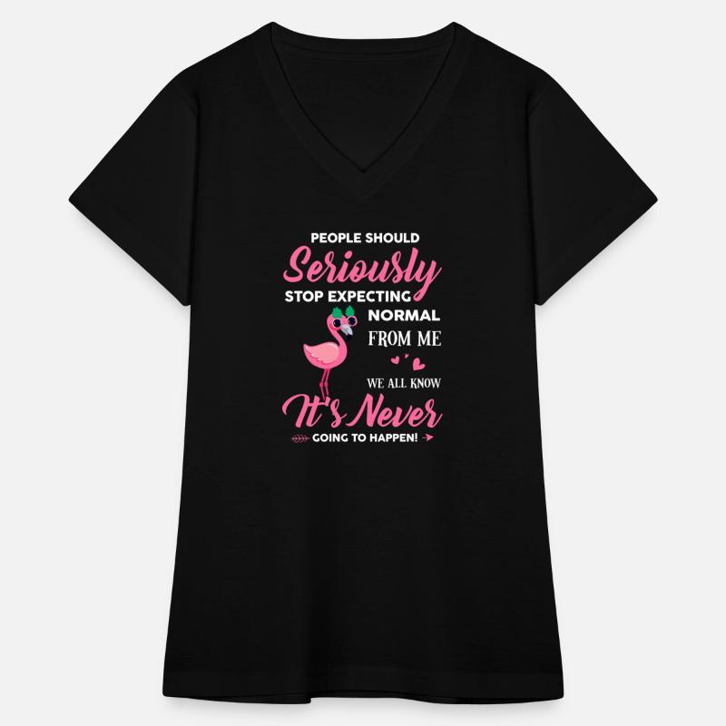 Flamingo T Seriously Stop Expecting Normal From Me